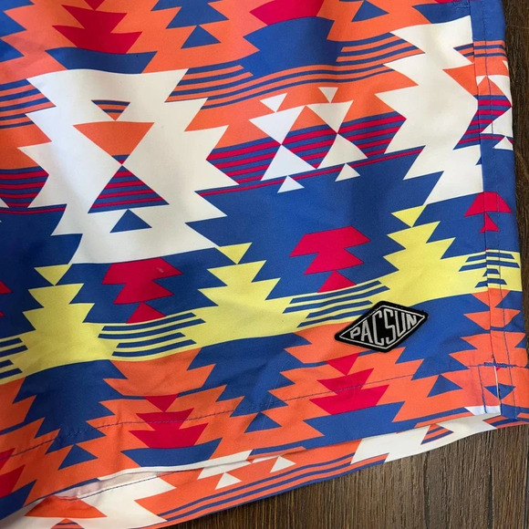 PACSUN 17in swim trunks SZ MED - Picture 3 of 5